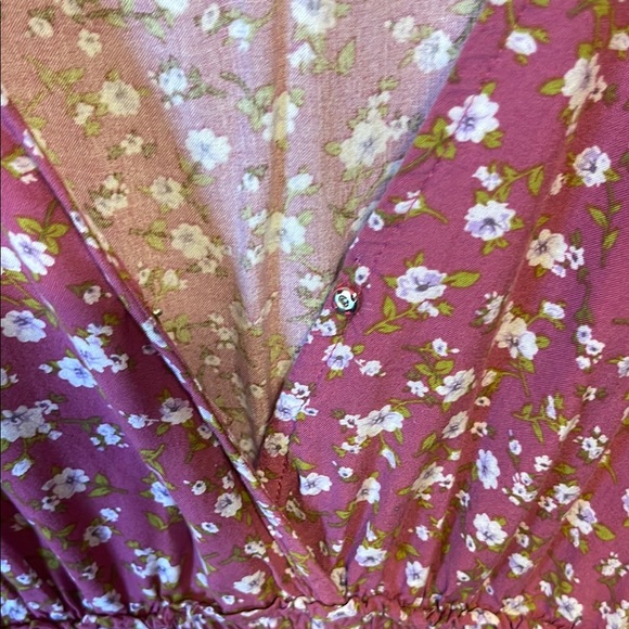 Floral Pink Mini Dress - Picture 3 of 8